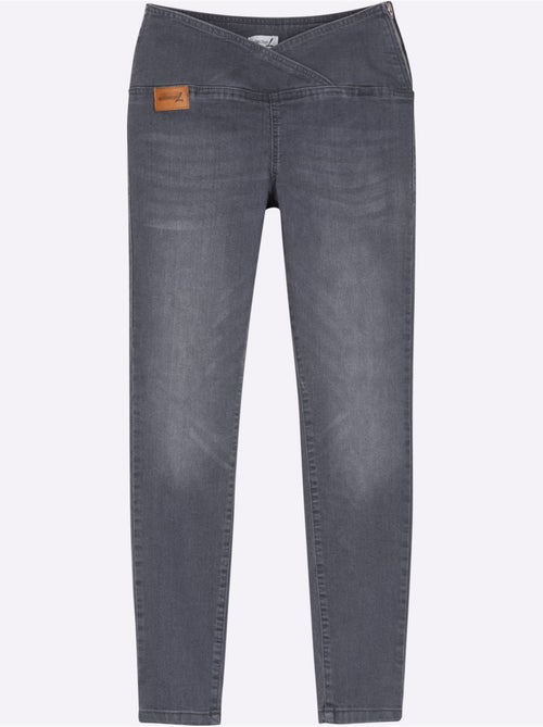 Jean extensible qualité coton doux sur la peau - taille extra courte - witt - Kiabi