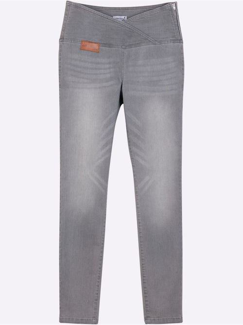 Jean extensible qualité coton doux sur la peau - taille extra courte - witt - Kiabi