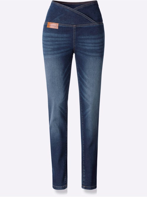 Jean extensible qualité coton doux sur la peau - taille standard - witt - Kiabi