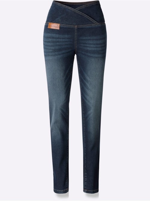 Jean extensible qualité coton doux sur la peau - taille standard - witt - Kiabi