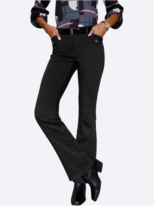 Jean facile d'entretien et durable - taille courte - helline - Kiabi Jean facile d'entretien et durable - taille courte - helline - Kiabi