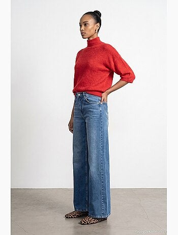 Jean femme coupe droite dilvin