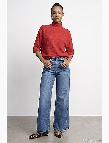 Jean femme coupe droite dilvin