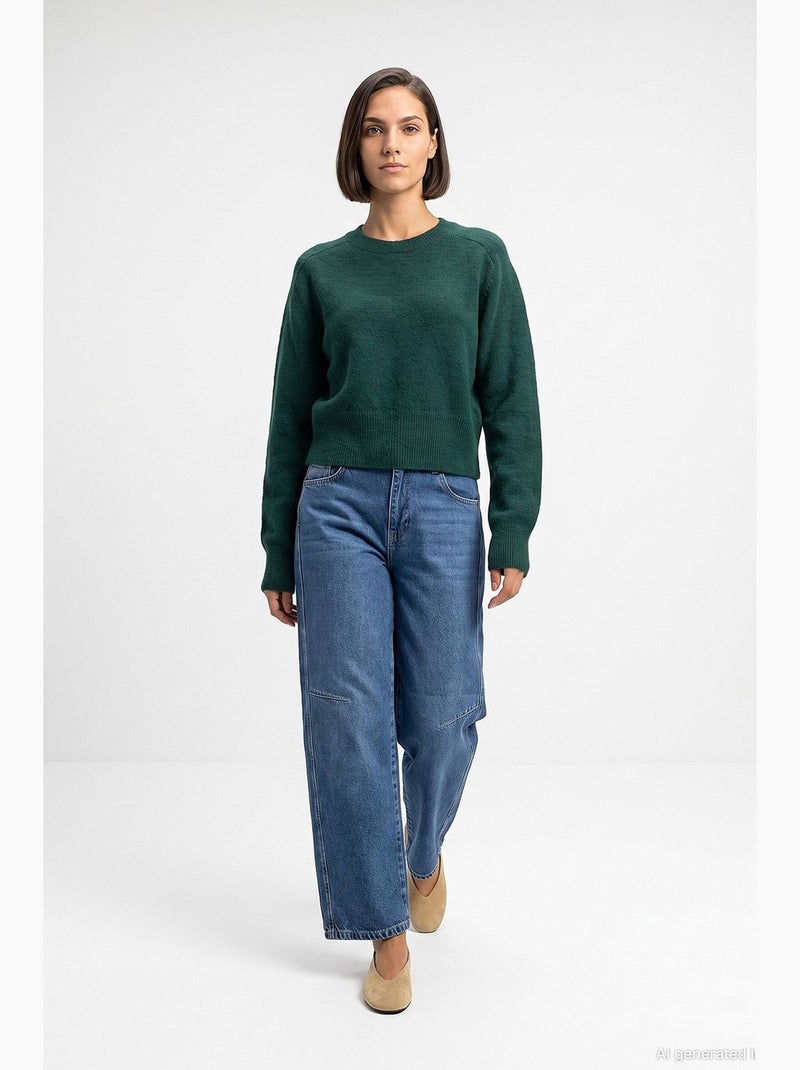 Jean femme dilvin Bleu saphir - Kiabi