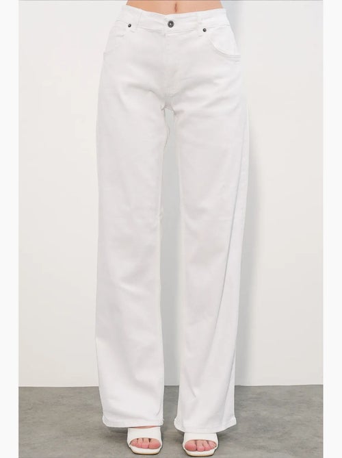 Jean femme en coton bdart - Kiabi