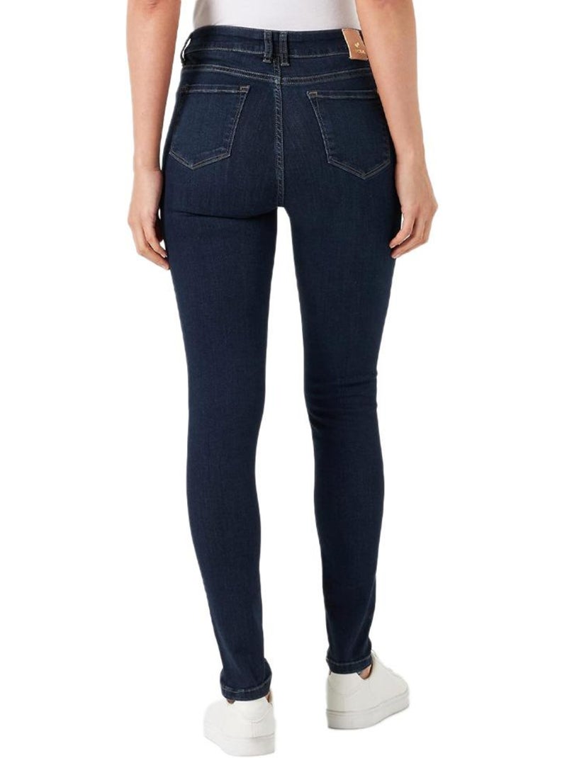 Jean femme kaporal Bleu denim - Kiabi