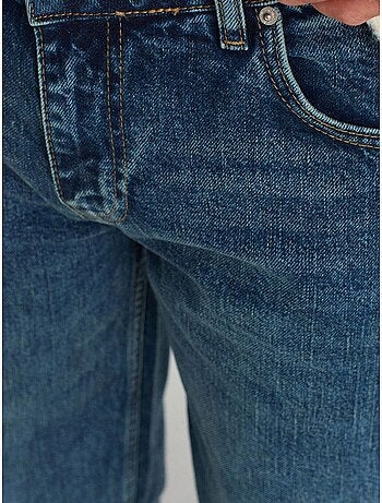 Jean femme taille haute à jambe large dilvin