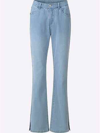 Jean Fentes Aux Chevilles - Taille Standard - Moda Vilona