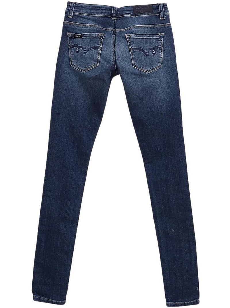 Jean fille kaporal Bleu marine - Kiabi