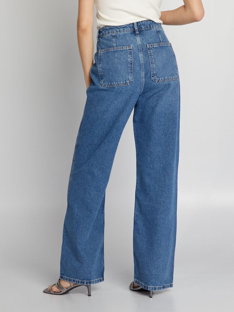 jean bleu flare