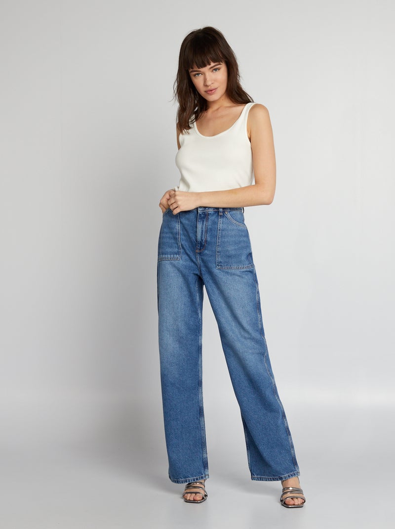 Jean flare - L32 'JDY' Bleu - Kiabi