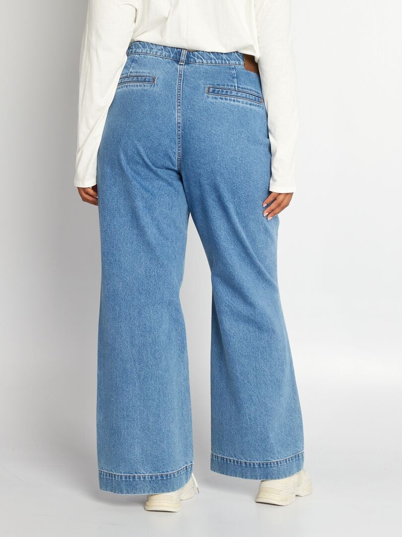 Jean flare à taille haute Stone - Kiabi