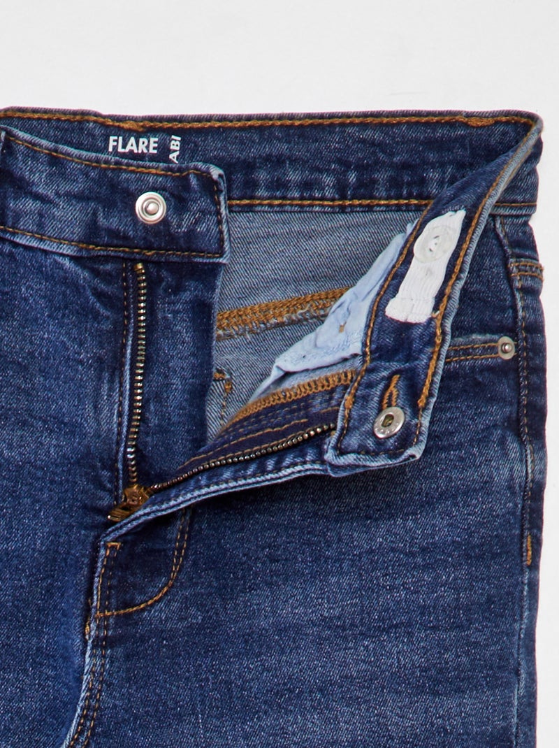 Jean flare Bleu - Kiabi
