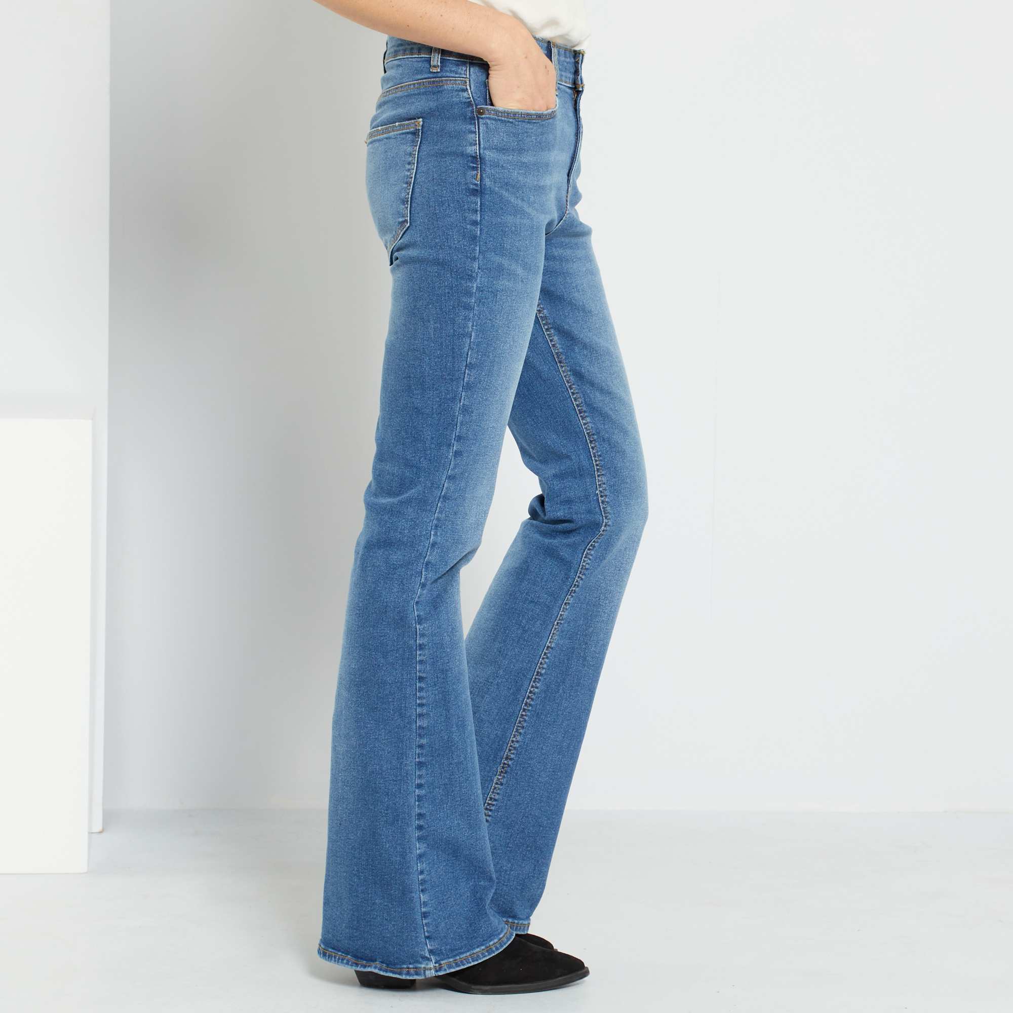 jean flare femme