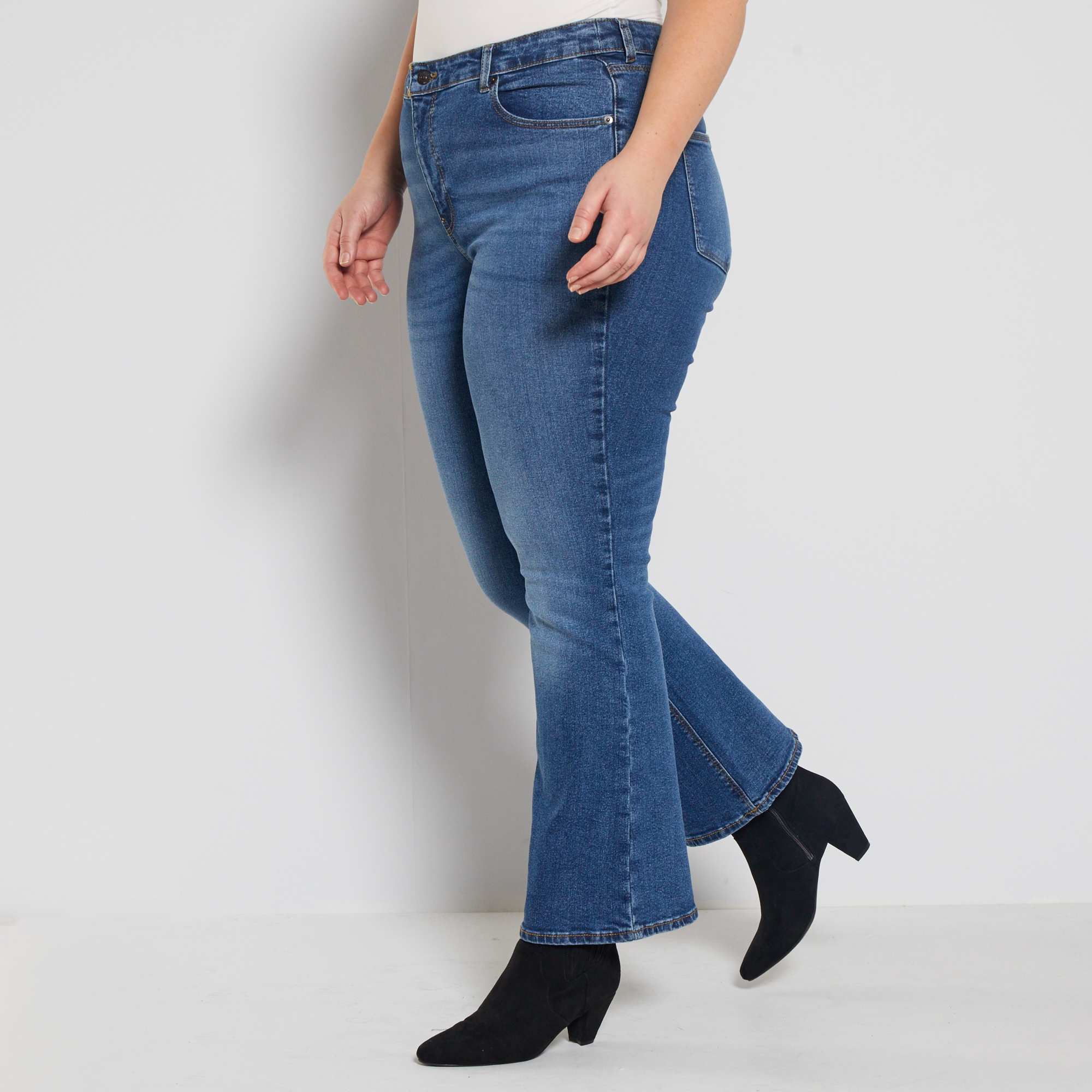 jean flare femme