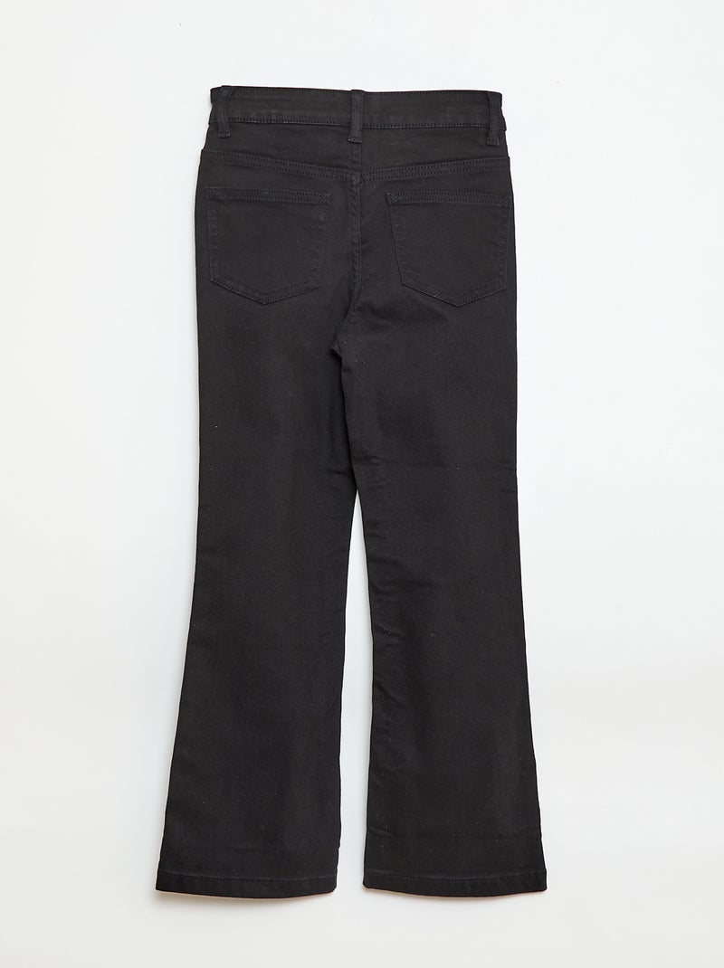 Jean flare classique Noir - Kiabi