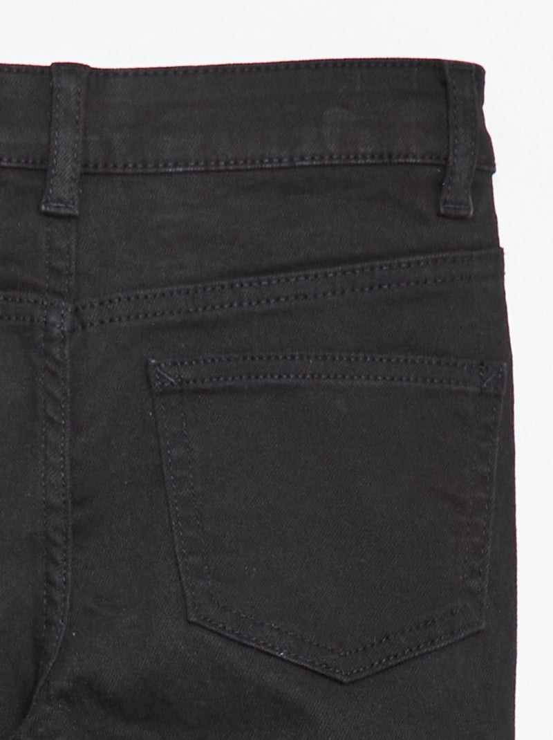 Jean flare classique Noir - Kiabi