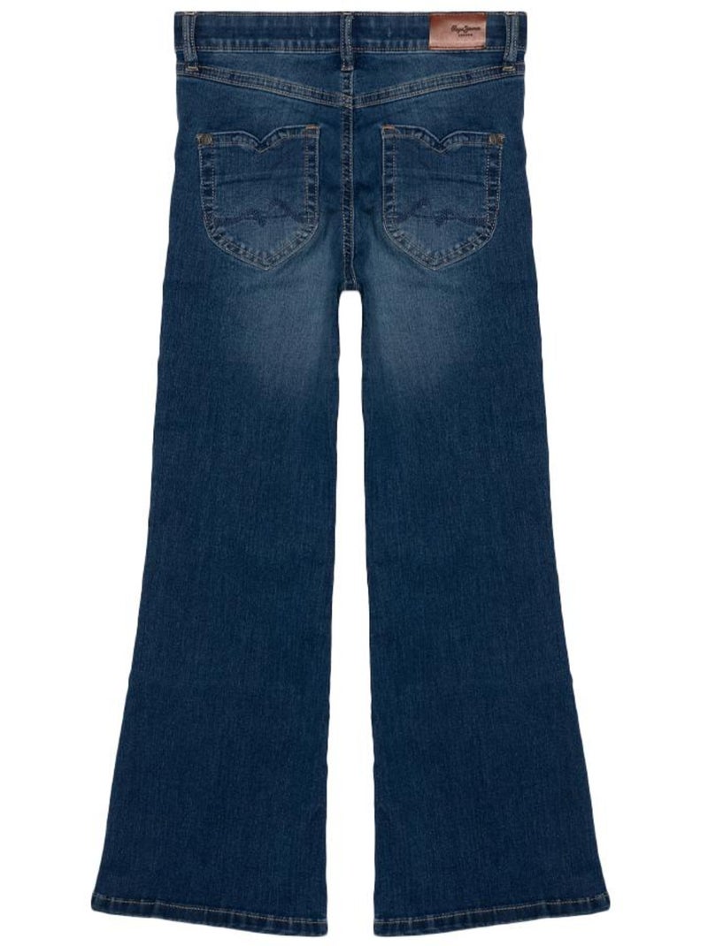 Jean Flare Fille Pepe Jeans Bleu - Kiabi
