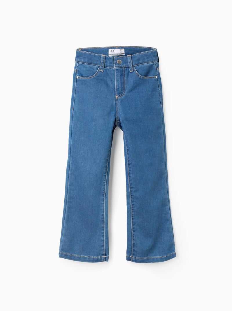 Jean 'Flare Fit' Bleu clair - Kiabi