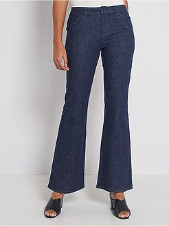 Jean flare taille haute - Kiabi