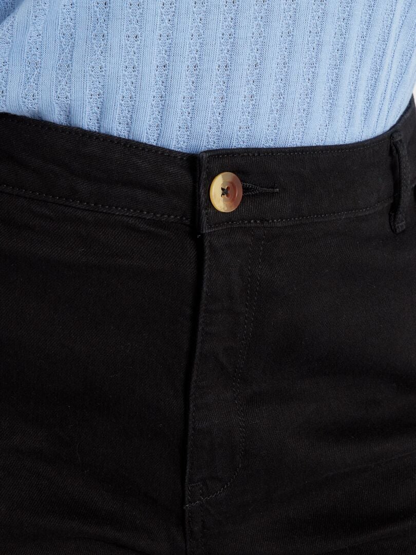 Jean flare/bootcut - L32 Noir - Kiabi