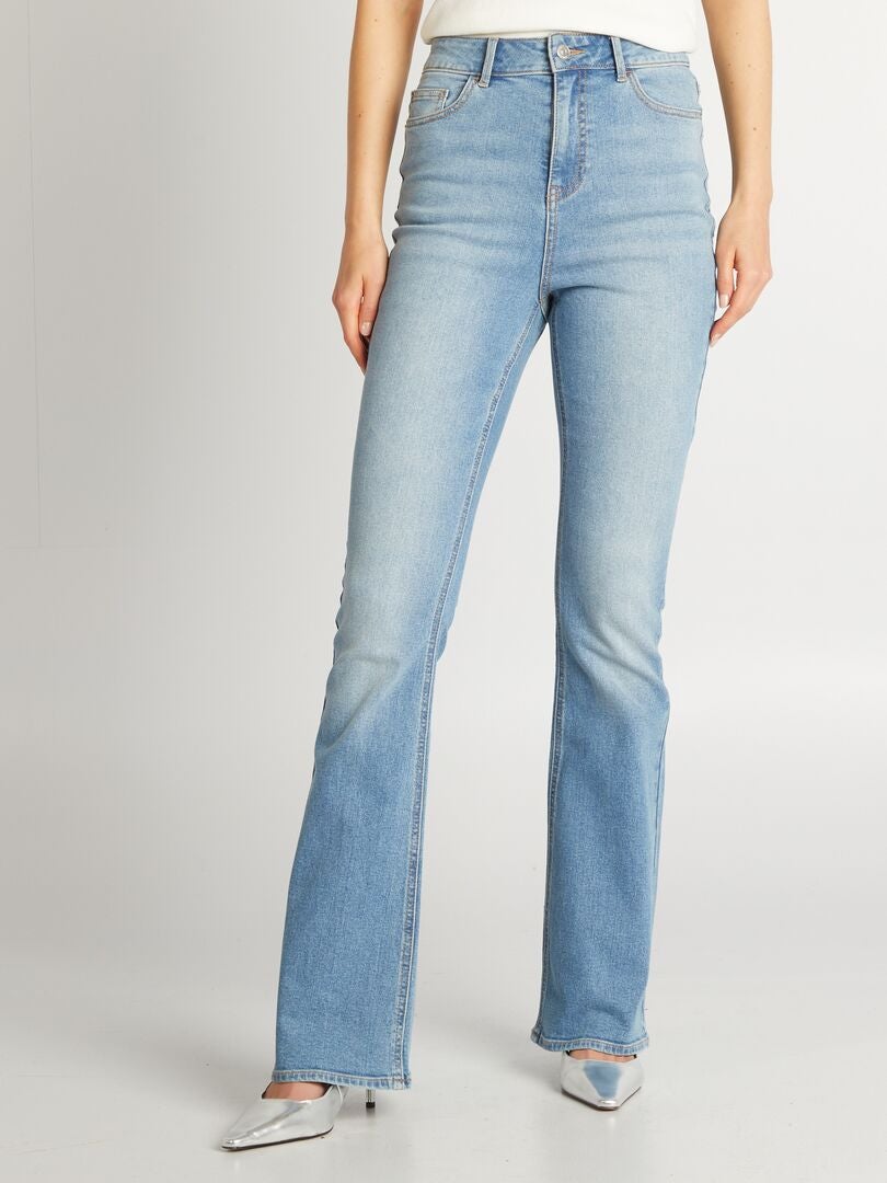 Jean flare/bootcut - L32 stone - Kiabi