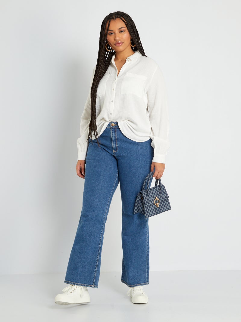 Jean flare/bootcut - L32 Stone - Kiabi