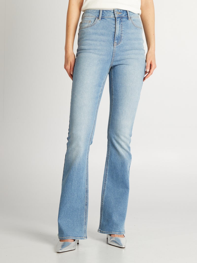 Jean flare/bootcut - L34 Stone - Kiabi