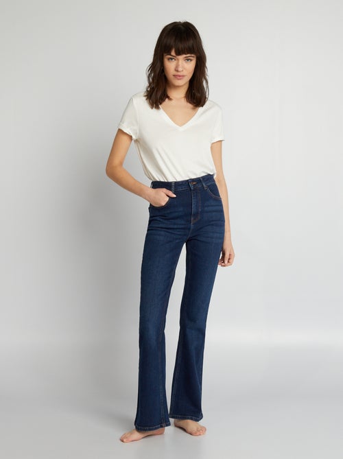 Jean flare/bootcut à 5 poches - L28 - Kiabi
