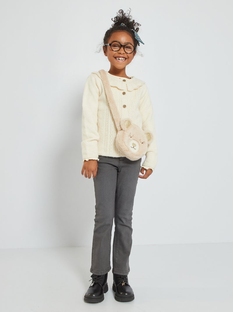 Jean flare/bootcut Gris - Kiabi