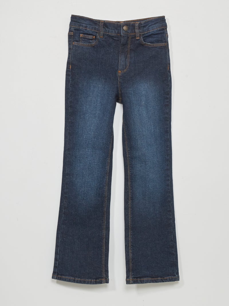 Jean flare/bootcut stretch Bleu - Kiabi