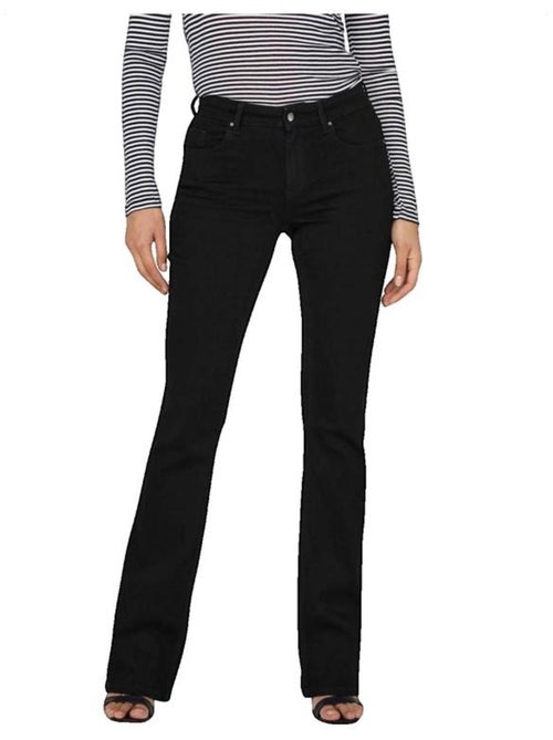 Jean flared Blush en coton ONLY - Kiabi