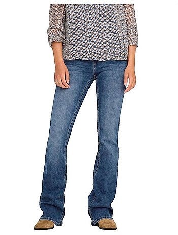 Jean flared MODELE ONLBLUSH en coton Only