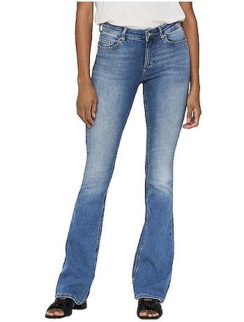 Jean flared Tai467 en denim super extensible ONLY