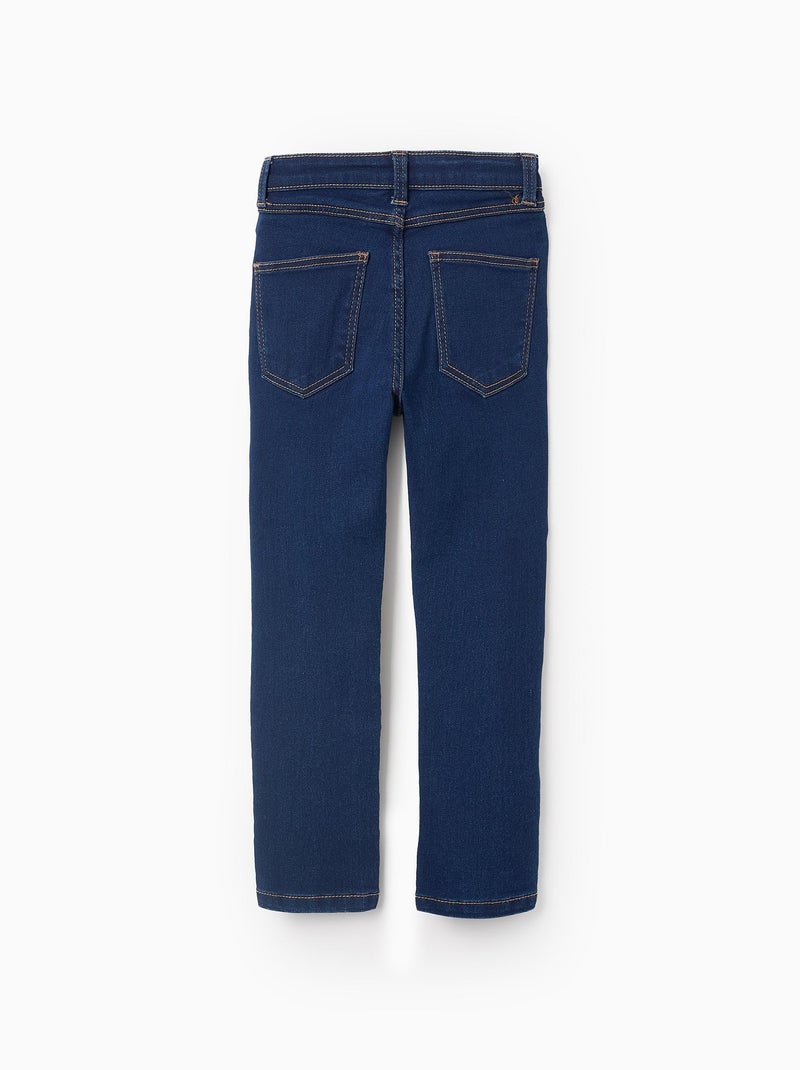 Jean Flexible Bleu foncé - Kiabi