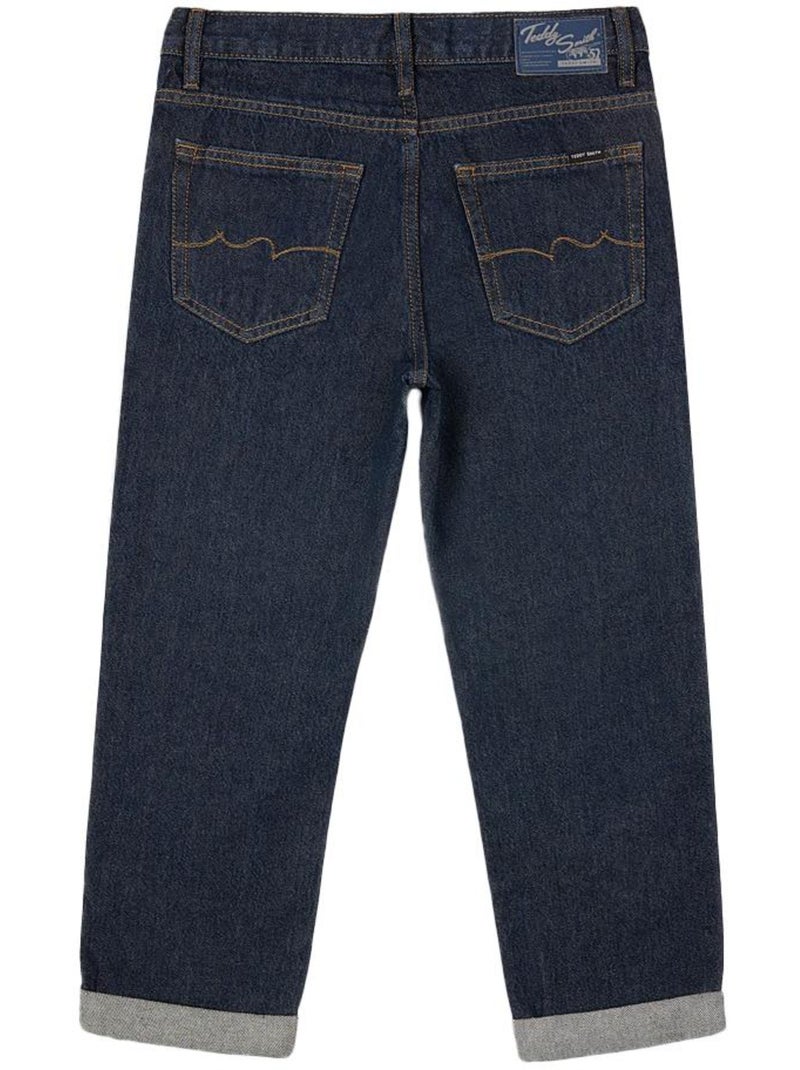 Jean Garçon Teddy Smith Bleu - Kiabi