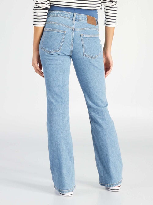 Jean grossesse coupe flare - Kiabi