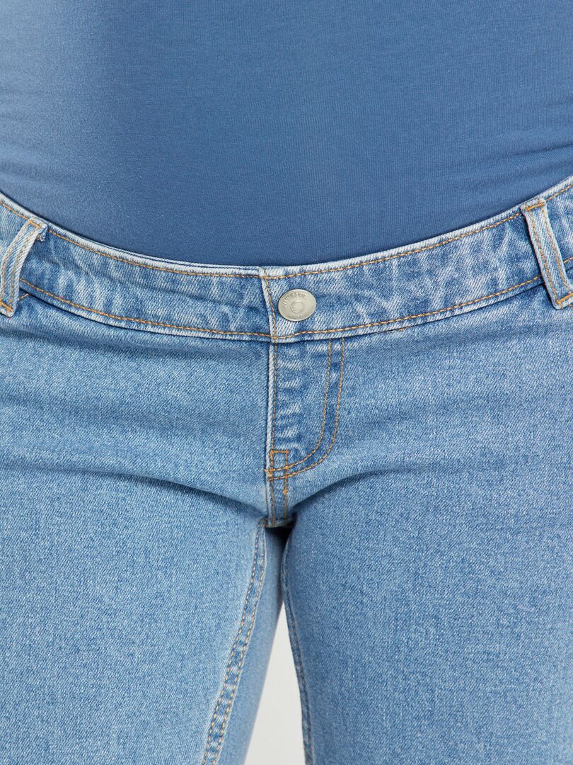 Jean grossesse flare Bleu - Kiabi