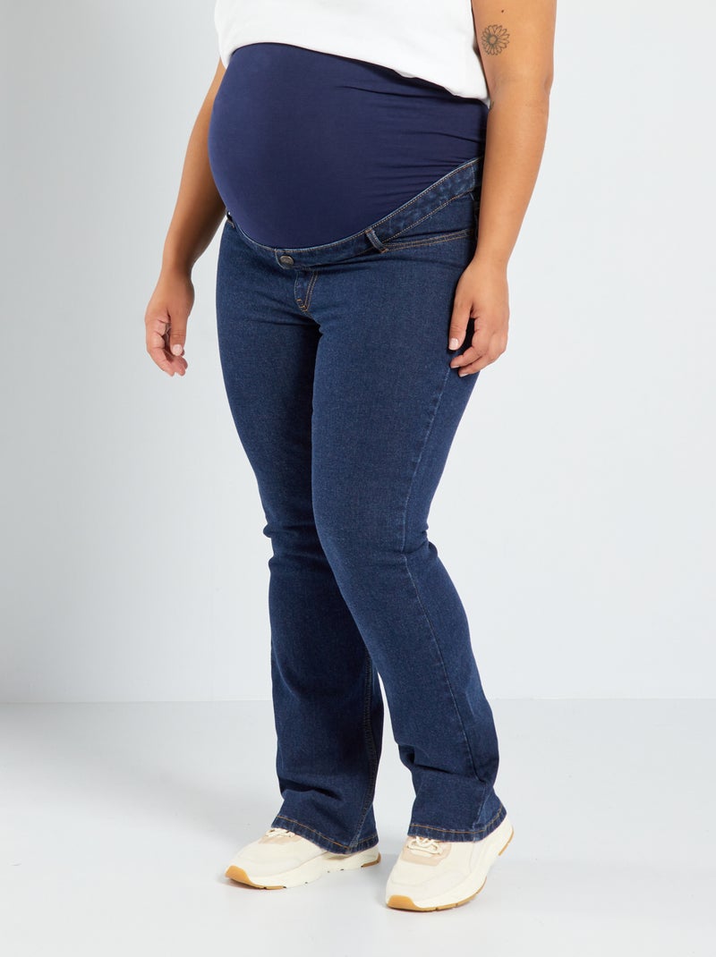 Jean grossesse flare/bootcut Bleu - Kiabi