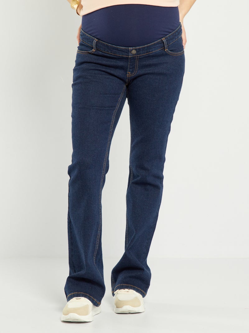 Jean grossesse flare/bootcut Bleu brut - Kiabi