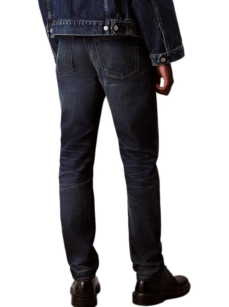 Jean Homme Calvin Klein Jeans Slim Taper Bleu - Kiabi