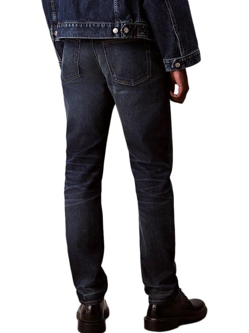Jean Homme Calvin Klein Jeans Slim Taper Bleu - Kiabi