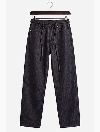 Jean homme droit à taille mi-haute giesto