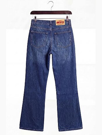 Jean homme taille mi-haute à jambe évasée giesto