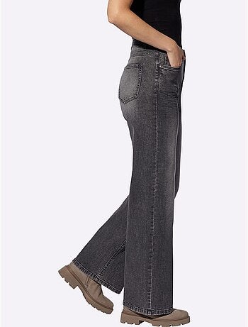 Jean Jambes Larges Mode - Taille Standard - Helline
