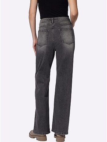 Jean Jambes Larges Mode - Taille Standard - Helline