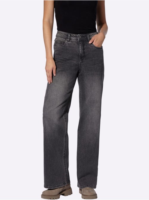 Jean Jambes Larges Mode - Taille Standard - helline - Kiabi