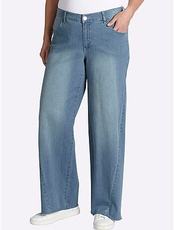 Jean Jambes Larges Mode - Taille Standard - Sheego