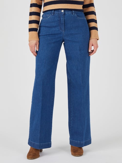 Jean large 5 poches - Damart - Kiabi