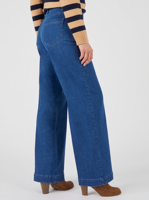 Jean large 5 poches - Damart - Kiabi